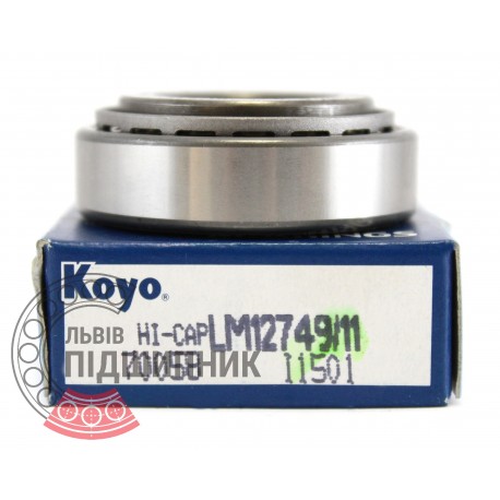 LM12749/11 [Koyo] Конічний роликовий підшипник