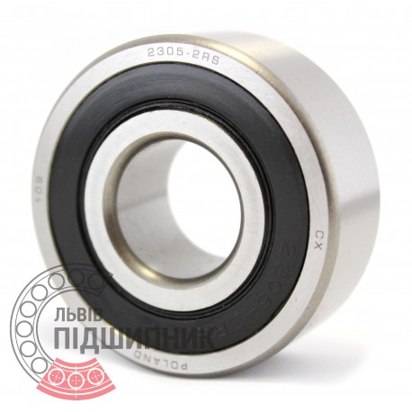 2305 2RS [CX] Self-aligning ball bearing