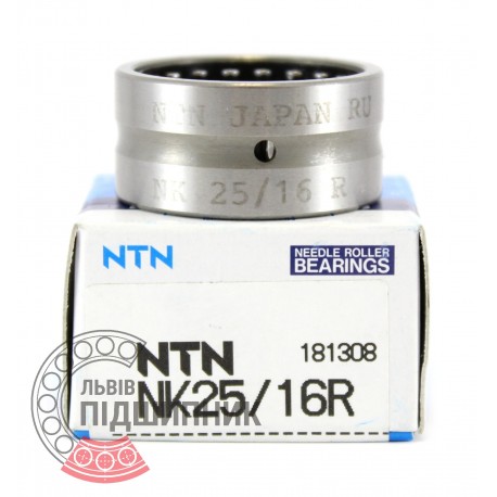 NK25/16 [NTN] Needle roller bearing