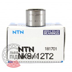 NK8/12 [NTN] Needle roller bearing