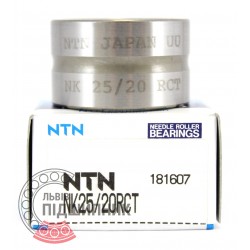 NK25/20 [NTN] Needle roller bearing