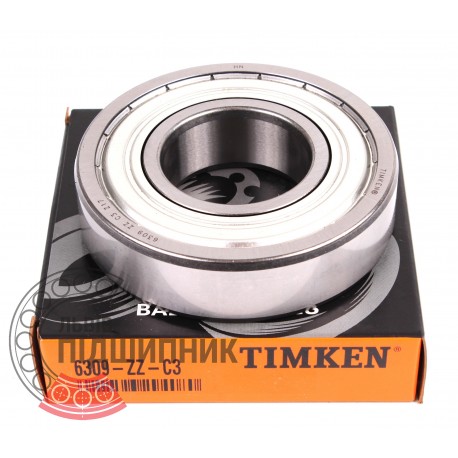 80109 (6009 ZZ C3) [Timken] Пiдшипник кульковий