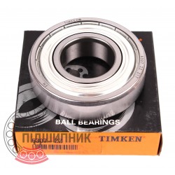 6307 ZZ [Timken] Deep groove ball bearing