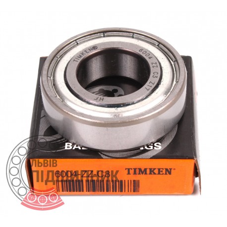 6004 ZZ C3 [Timken] Deep groove ball bearing