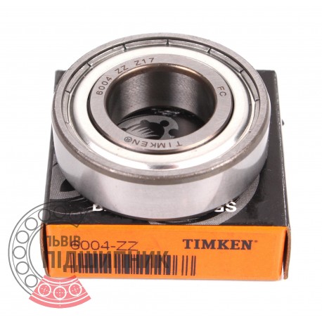 80104 (6004 ZZ) [Timken] Подшипник шариковый