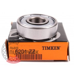 6201 ZZ [Timken] Deep groove ball bearing