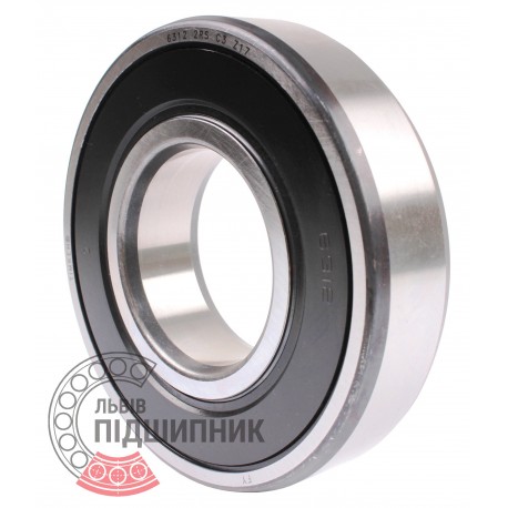 6312 2RS C3 [Timken] Deep groove ball bearing