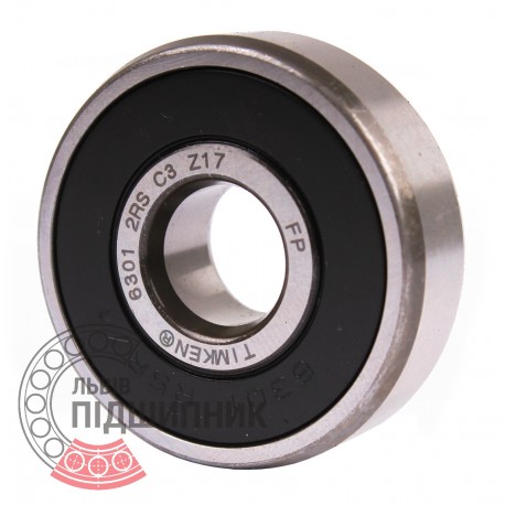 6301 2RS C3 [Timken] Deep groove ball bearing