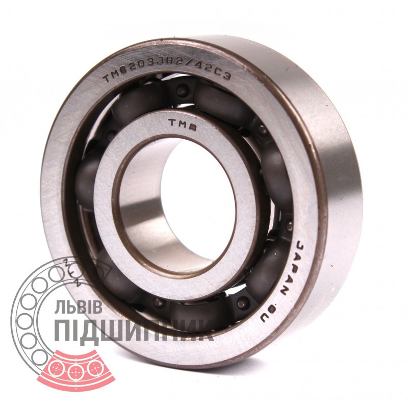 Ball bearing with filling slot