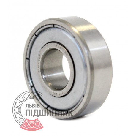 6000-2Z [Timken] DIN 625-1 (80100 - ГОСТ 7242-81) Подшипник шариковый закрытый