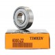 6000-2Z [Timken] DIN 625-1 (80100 - ГОСТ 7242-81) Подшипник шариковый закрытый