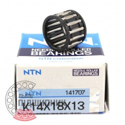 K14x18x13 [NTN] Needle roller bearing
