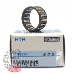 K17x21x10S [NTN] Needle roller bearing