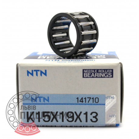 K15х19х13 [NTN] Needle roller bearing