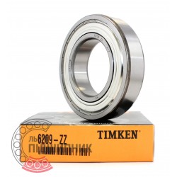 6209 ZZ [Timken] Deep groove ball bearing