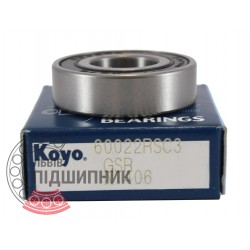 6002 - 2RS C3 [Koyo] Deep groove ball bearing