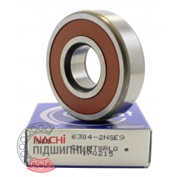 6304 2RS [Nachi] Deep groove ball bearing