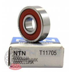 6000 LLU 5K [NTN] Deep groove ball bearing