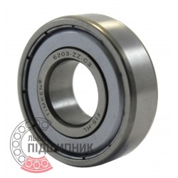 6203-ZZ/C3 [Timken] Deep groove ball bearing