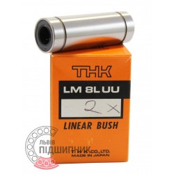 LM8 LUU [THK] Лінійний підшипник