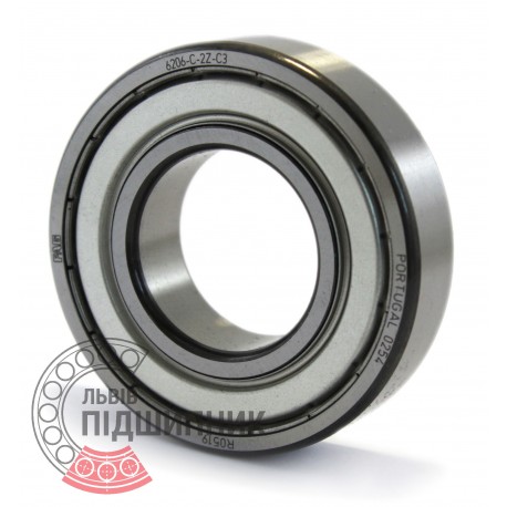 6206-2Z-C3 [FAG] Deep groove ball bearing