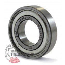 16003 2Z [FAG] Deep groove ball bearing