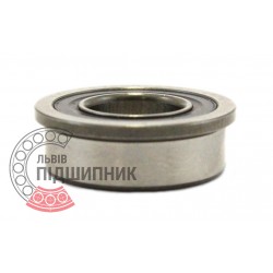 F-63800 2RS [EZO] Metric flanged miniature ball bearing