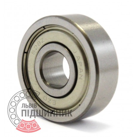 628.ZZ [EZO] Miniature deep groove ball bearing