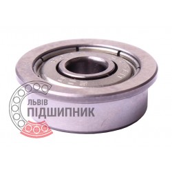 F-624.ZZ [EZO] Metric flanged miniature ball bearing