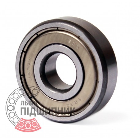 629.ZZ [EZO] Miniature deep groove ball bearing