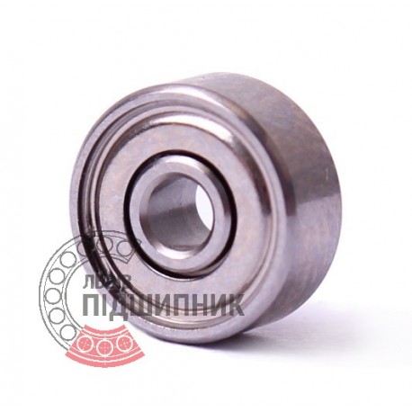 MR72ZZ (S) / S-MR72ZZ [EZO] Miniature deep groove ball bearing