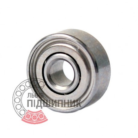 MR62ZZ (S) / S-MR62ZZ [EZO] Miniature deep groove ball bearing