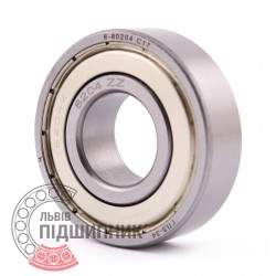 6204-ZZ/P6 [GPZ-34] Deep groove ball bearing