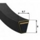 SPZ-787 Lw [Stomil - Reinforced] Narrow V-Belt (Fan Belt) / SPZ787 Ld