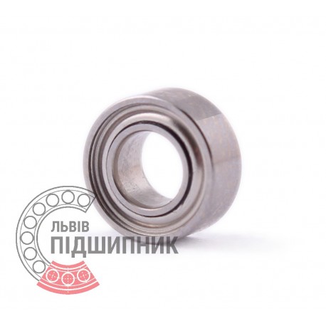 MR63ZZ (S) / S-MR 63.ZZ [EZO] Miniature deep groove ball bearing