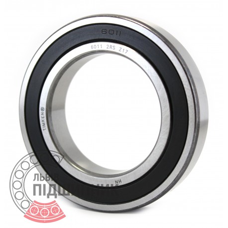 6011 2RS [Timken] Deep groove ball bearing