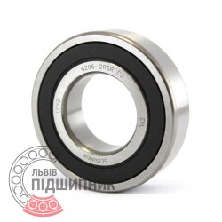 6206-2RS C3 [ZVL] Deep groove ball bearing