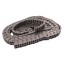 08B-2 [Dunlop] Duplex steel roller chain (pitch - 12.7mm)