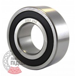 Angular Contact Ball Bearing Double Row 025176 Geringhoff [FAG]