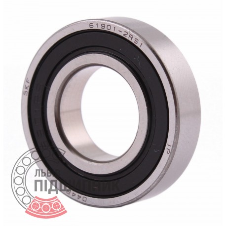 1000901 (6901  2RS, 61901-2RS1) [SKF] Підшипник кульковий