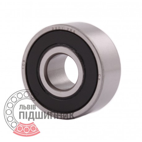 2201-2RS [CX] Self-aligning ball bearing