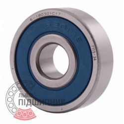 6301 2RS (6301-2RS) [Rus 34] Deep groove ball bearing