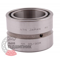 NKI30/30 | NK35/30R+1R30X35X30 [NTN] Игольчатый роликовый подшипник