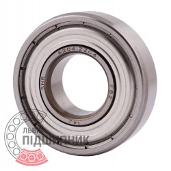 6204.ZZC4 [SNR] Deep groove sealed ball bearing