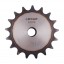 Sprocket Z17 [Dunlop] for 10B-2 Duplex roller chain, pitch - 15.875mm, with hub for bore fitting