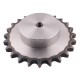 Plain bore roller chain sprocket 16B-1 - pitch 25.4mm, 24 Teath [Dunlop]