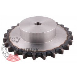 Plain bore roller chain sprocket 16B-1 - pitch 25.4mm, 25 Teath [Dunlop]