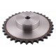 Plain bore roller chain sprocket 12B-1 - pitch 19.05mm, 33 Teath [Dunlop]
