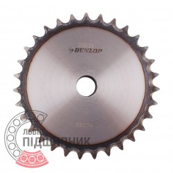 Plain bore roller chain sprocket 06B-1 - pitch 9.525mm, 31 Teath [Dunlop]