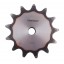 Sprocket Z13 [Dunlop] for 16B-1 Simplex roller chain, pitch - 25.4mm, with hub for bore fitting